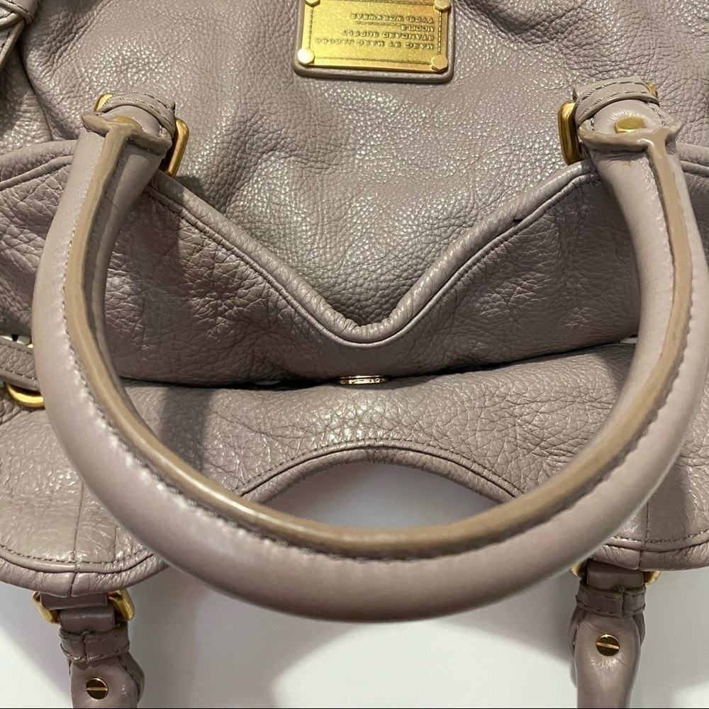Marc Jacobs Classic Q Francesca Shopper Bag Grey - Picture 9 of 16